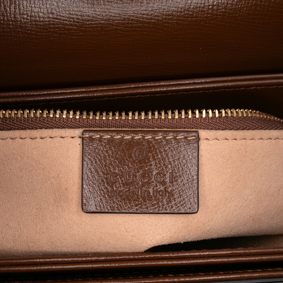 Pre-Loved Gucci Medium Leather Horsebit 1955 Shoulder Bag - Picture 5 of 12